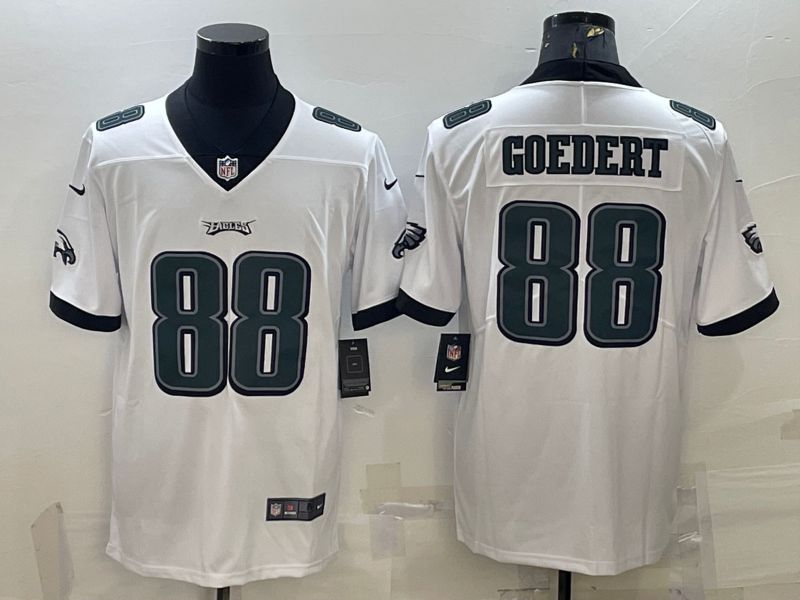 Men Philadelphia Eagles #88 Goedert White 2022 Vapor Untouchable Limited Nike NFL Jersey->philadelphia eagles->NFL Jersey